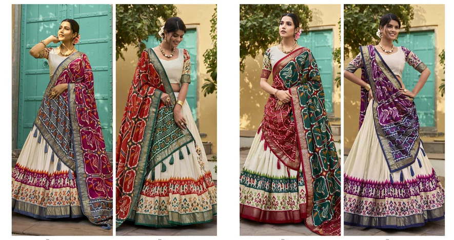 Indian Fashion: Cotton Lehenga Choli